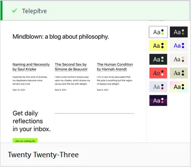 WordPress bejelentkező oldal logó és link szerkesztése