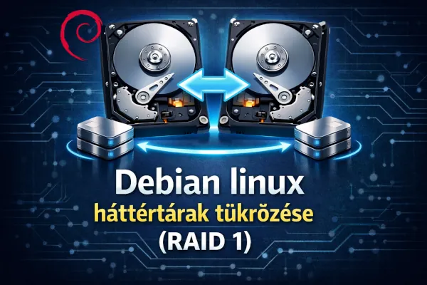 Linux háttértárak tükrözése (RAID 1)