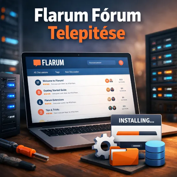 Flarum telepítése