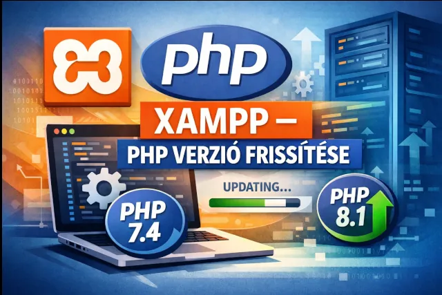 XAMPP – PHP verzió frissítése